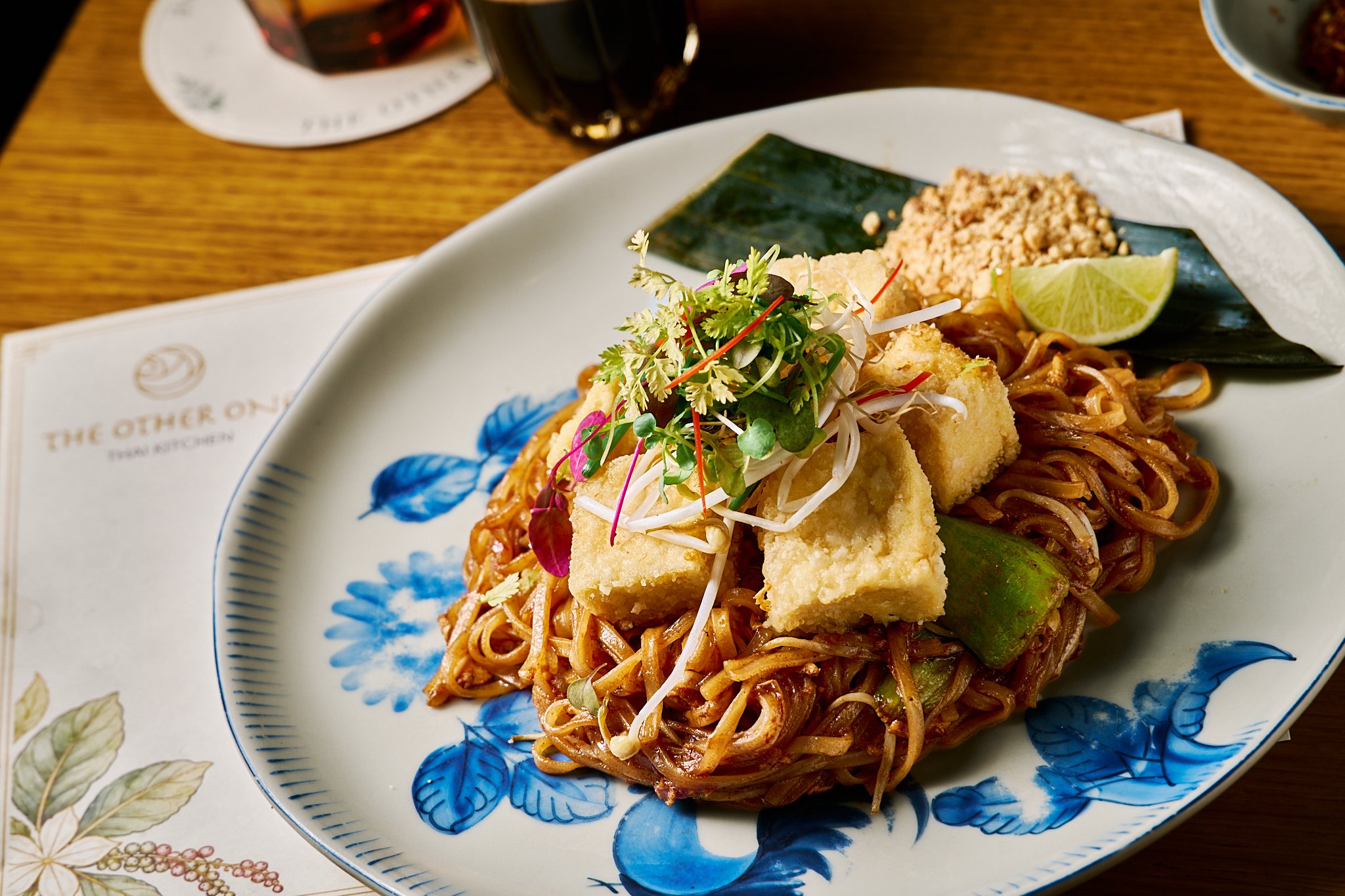 Pad Thai with crispy tofu
